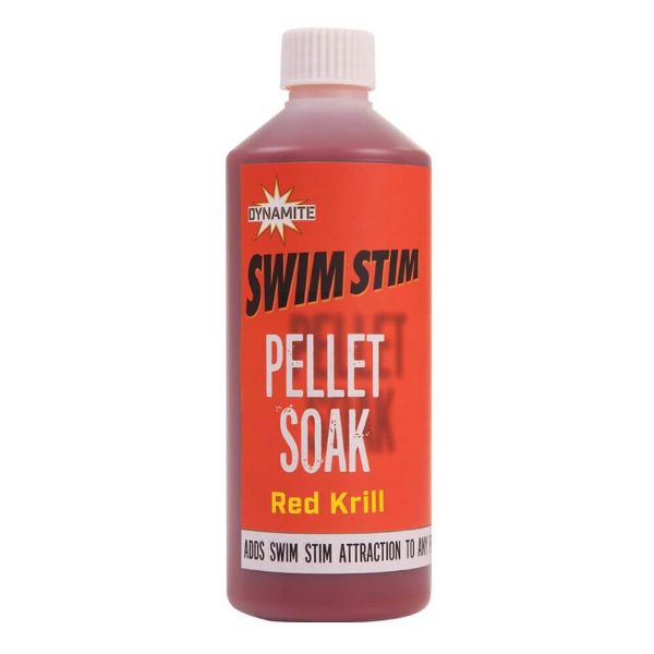 Picture of Dynamite Baits Pellet Soak - Red Krill 500ml