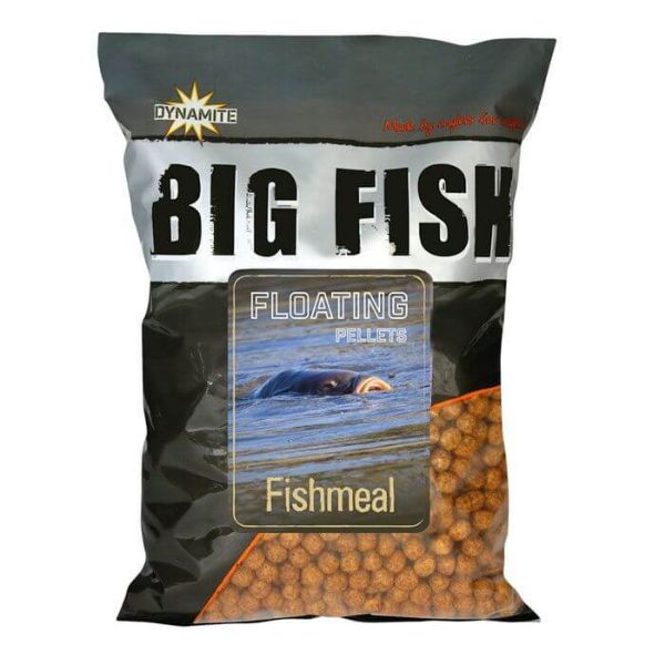 Picture of Dynamite Baits Big Fish Fishmeal Floating Pellets 11mm 1.1kg