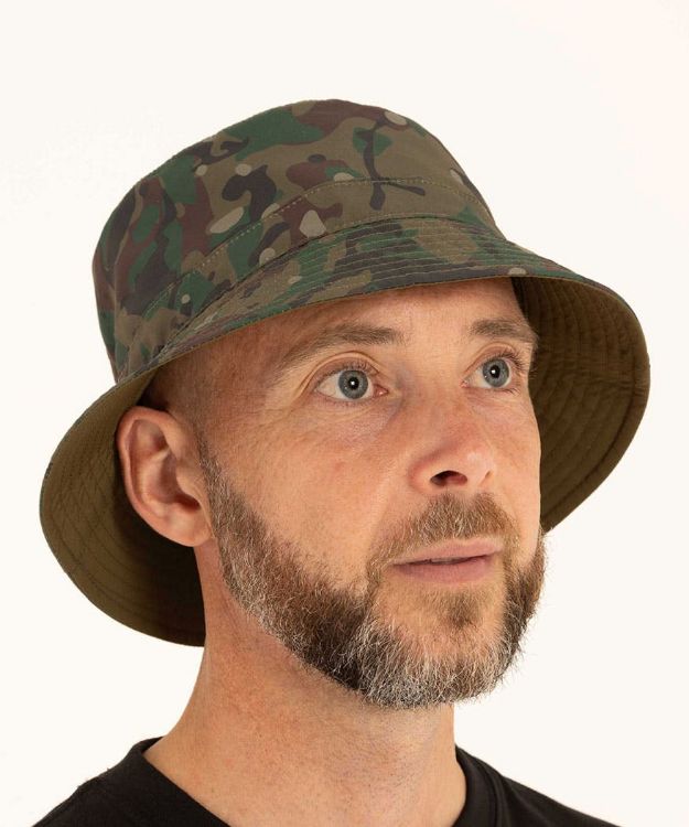 Picture of Trakker Camo / Green Reversible Bucket Hat