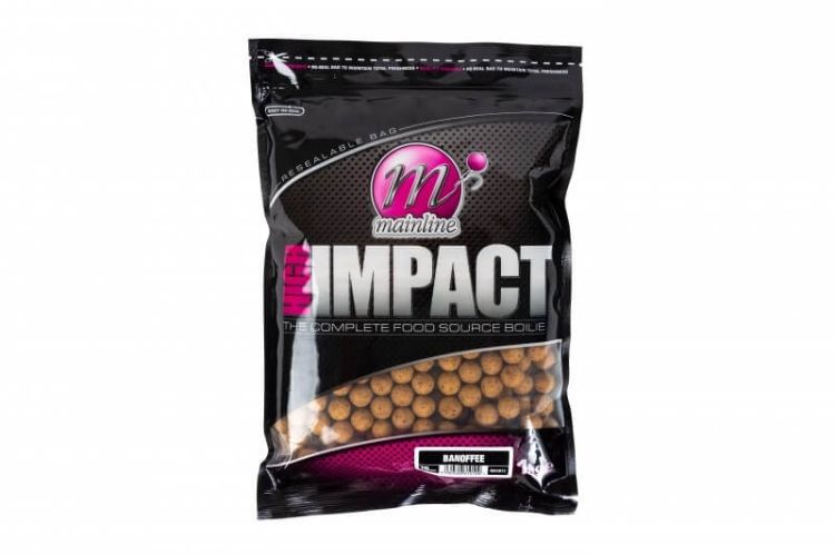Picture of Mainline Baits Hi Impact Banoffee 15mm 1kg Boilies
