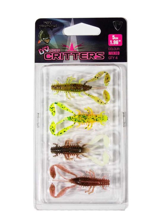 Picture of Fox Rage UV Micro Lures Mixed Colour Packs