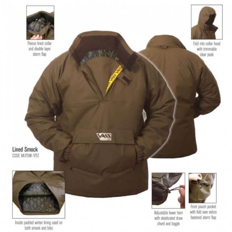Picture of Vass 175 Winter Lined Smock Khaki Edition