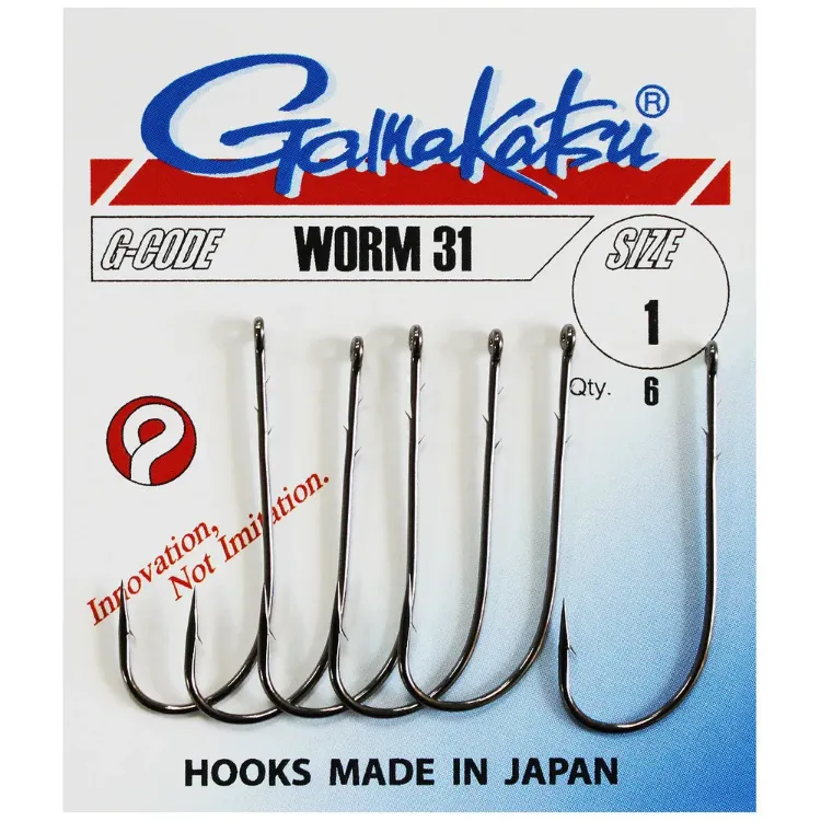 Picture of Gamakatsu Worm Fishing Hook 31