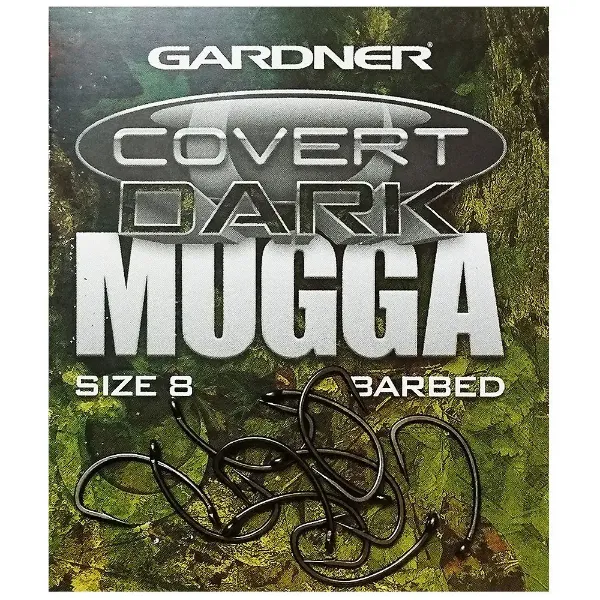 Picture of Gardner Covert Dark Mugga Hooks - Micro Barb