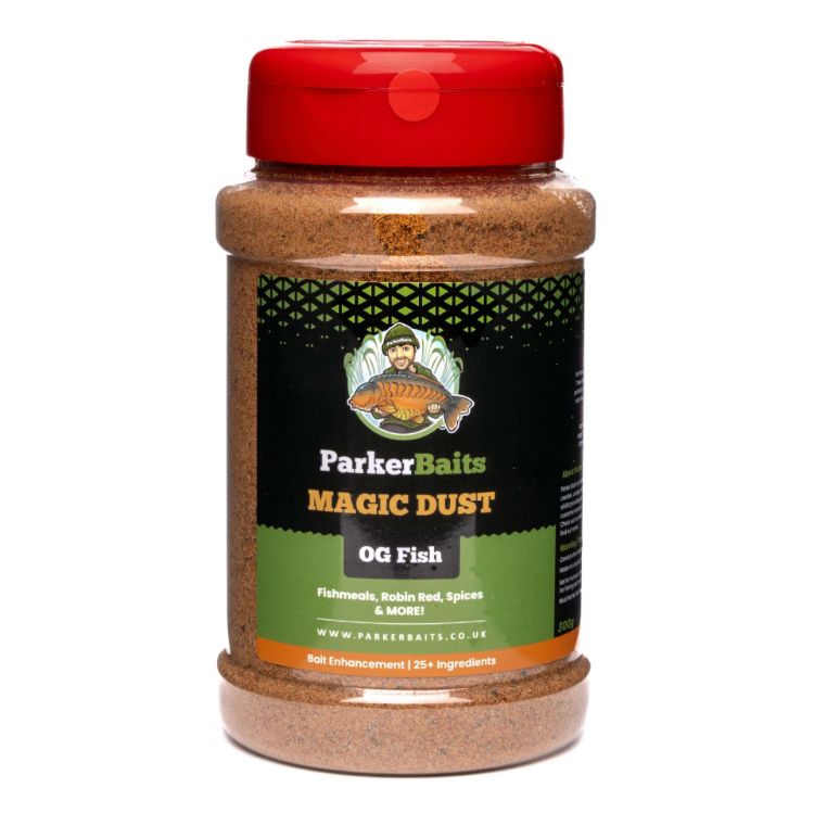 Angling4Less - Parker Baits OG Fish The Magic Dust Fishing Powdered Bait  Additive