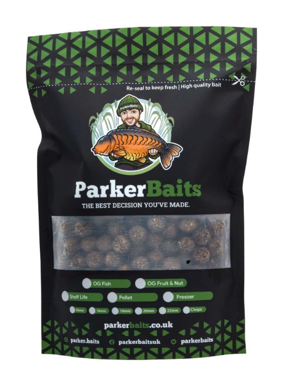 Picture of Parker Baits OG Fruit & Nut Shelf Life Boilies 1kg