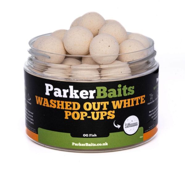 Picture of Parker Baits OG Fish Washed Out White Pop-Ups
