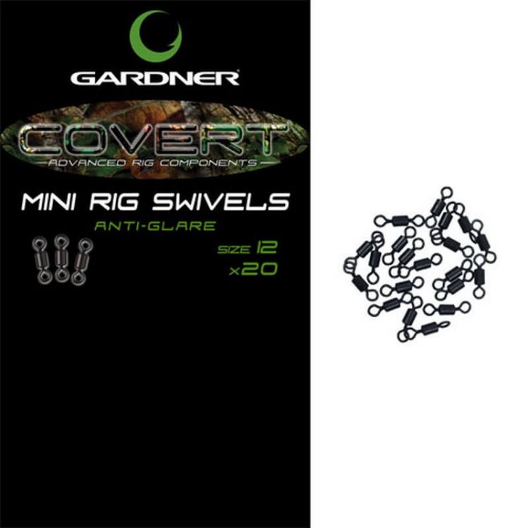 Picture of Gardner Covert Mini Rig Swivels Size 12