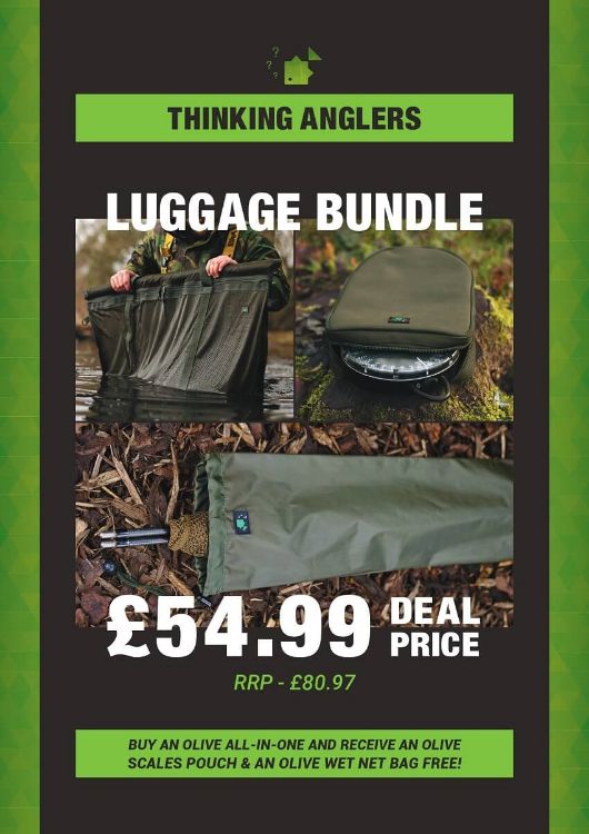 Picture of Thinking Anglers Olive 'All-in-one' Retainer Sling Luggage Bundle 3
