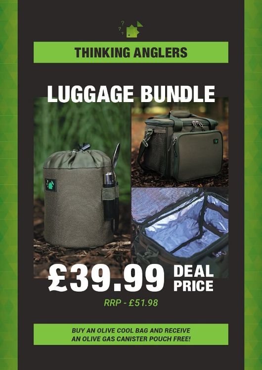 Picture of Thinking Anglers Olive Cool Bag Luggage Bundle 5