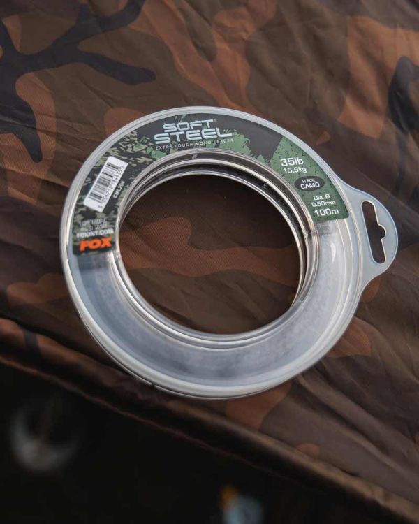 Picture of Fox Soft Steel Fleck Camo Leader